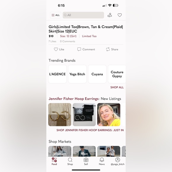 Fuck That Noise In Your Head Yoga Bitch Buttery Soft Loose Fit Tee NWT - Picture 16 of 16